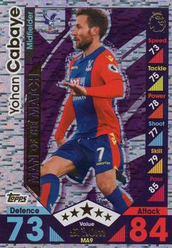 2016-17 Topps Match Attax Premier League Extra - Man of the Match #MA9 Yohan Cabaye Front