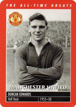 2001 Carlton Books Manchester United All-Time Greats #NNO Duncan Edwards Front