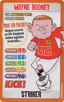 2008 Kick! Magazine Football Heroes #NNO Wayne Rooney Front