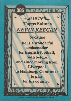 1979-80 Topps #305 Kevin Keegan Back