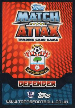 2014-15 Topps Match Attax Premier League Extra - Duo Cards #D14 Jose Fonte / Toby Alderweireld Back