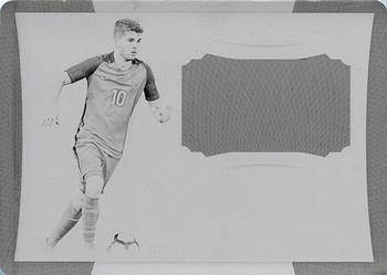 2018 Panini National Treasures - Colossal Jersey Autographs Printing Plate Black #14 Christian Pulisic Front