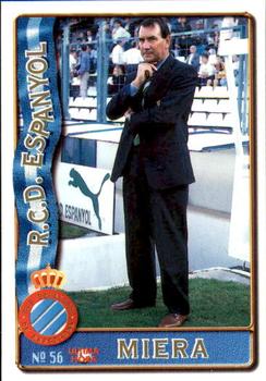 1996-97 Mundicromo Sport Las Fichas de La Liga - Ultima Hora III #56 Miera Front