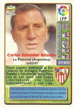 1996-97 Mundicromo Sport Las Fichas de La Liga - Ultima Hora III #236a Bilardo Back