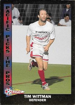 1993 Pacific NPSL - Pacific Picks the Pros #10 Tim Wittman Front