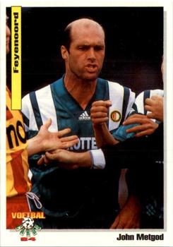 1994 Panini Voetbal Cards #20 John Metgod Front