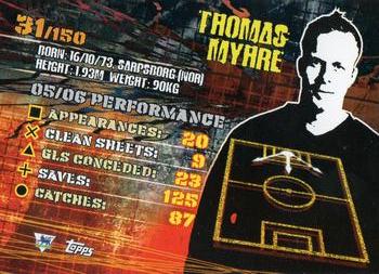2007 Topps Premier Gold #31 Thomas Myhre Back