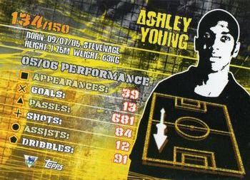 2007 Topps Premier Gold #134 Ashley Young Back