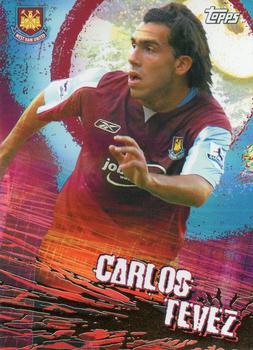 2007 Topps Premier Gold #143 Carlos Tevez Front