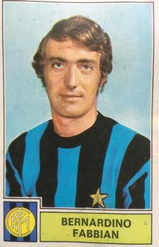 1971-72 Panini Calciatori #124 Bernardino Fabbian Front