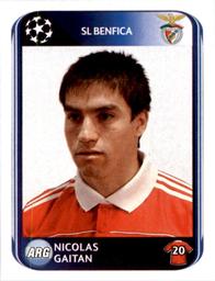 2010-11 Panini UEFA Champions League Stickers #101 Nicolas Gaitan Front