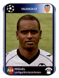 2010-11 Panini UEFA Champions League Stickers #164 Miguel Front