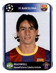 2010-11 Panini UEFA Champions League Stickers #214 Maxwell Front