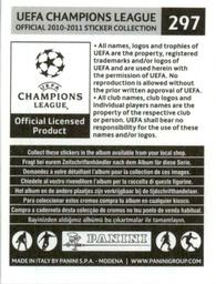 2010-11 Panini UEFA Champions League Stickers #297 Juan Back