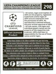 2010-11 Panini UEFA Champions League Stickers #298 John Arne Riise Back