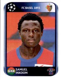 2010-11 Panini UEFA Champions League Stickers #316 Samuel Inkoom Front