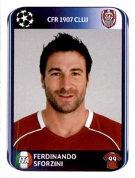 2010-11 Panini UEFA Champions League Stickers #344 Ferdinando Sforzini Front