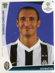 2009-10 Panini UEFA Champions League Stickers #25 Giorgio Chiellini Front