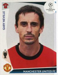 2009-10 Panini UEFA Champions League Stickers #75 Gary Neville Front