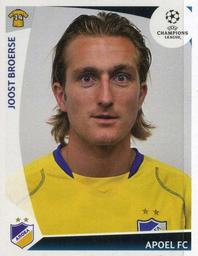 2009-10 Panini UEFA Champions League Stickers #262 Joost Broerse Front