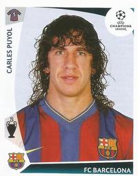 2009-10 Panini UEFA Champions League Stickers #348 Carles Puyol Front