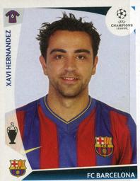 2009-10 Panini UEFA Champions League Stickers #353 Xavi Hernandez Front