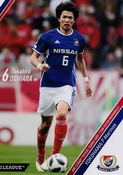 2018 J. League Official Trading Cards Team Edition Memorabilia Yokohama F. Marinos #5 Takahiro Ogihara Front