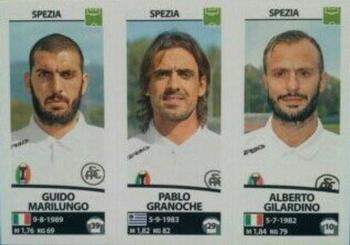 2017-18 Panini Calciatori Stickers #707 Guido Marilungo / Pablo Granoche / Alberto Gilardino Front