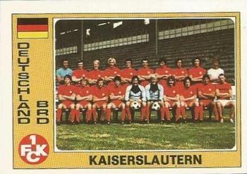 1977-78 Panini Euro Football #45 Kaiserslautern Front
