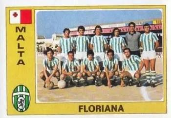 1977-78 Panini Euro Football #186 Floriana Front