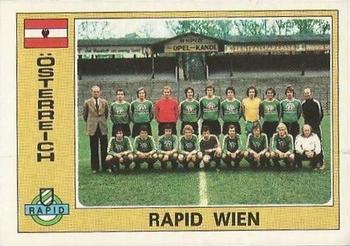 1977-78 Panini Euro Football #215 Rapid Wien Front