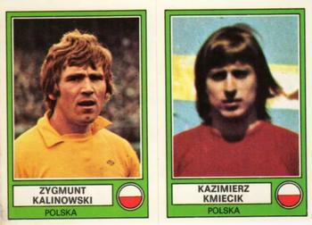 1977-78 Panini Euro Football 78 #209 Zygmunt Kalinowski / Kazimierz Kmiecik Front
