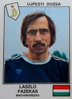 1978-79 Panini Euro Football 79 #116 László Fazekas Front