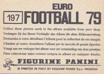 1978-79 Panini Euro Football 79 #197 AZ '67
2 Back