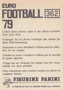 1978-79 Panini Euro Football 79 #362 Karl-Heinz Förster Back