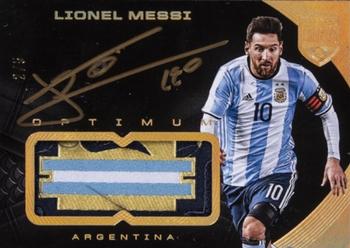 2018 Panini Eminence - Optimum Patch Autographs Gold #O-LM Lionel Messi Front