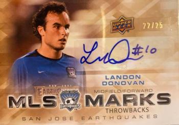 2012 Upper Deck MLS - MLS Marks Throwbacks #TM-LD Landon Donovan Front