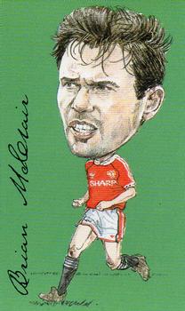 2001 Golden Era Famous Footballers by Stubbs Manchester United #NNO Brian McClair Front