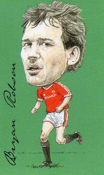 2001 Golden Era Famous Footballers by Stubbs Manchester United #NNO Bryan Robson Front