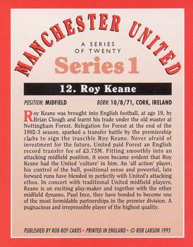 1995 Rob Roy Manchester United #12 Roy Keane Back