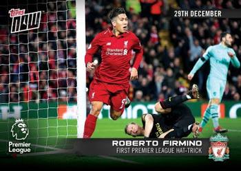 2018-19 Topps Now Premier League #061 Roberto Firmino Front