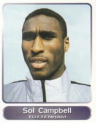 1998 Panini Superplayers 98 #52 Sol Campbell Front