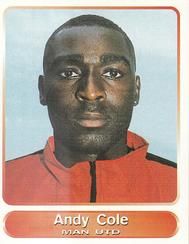 1998 Panini Superplayers 98 #60 Andy Cole Front
