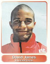 1998 Panini Superplayers 98 #162 David James Front