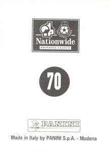 1997 Panini 1st Division  #70 David Whyte Back