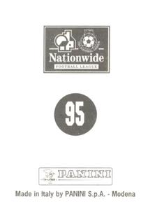 1997 Panini 1st Division  #95 Jamie Forrester Back