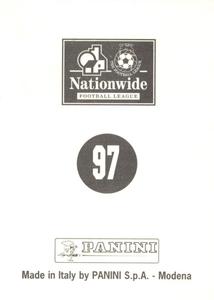 1997 Panini 1st Division  #97 Clive Mendonca Back