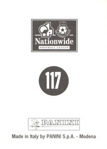 1997 Panini 1st Division  #117 Mauricio Taricco Back