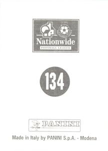 1997 Panini 1st Division  #134 Nigel Clough Back