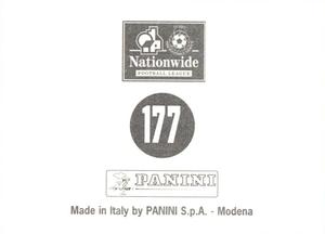 1997 Panini 1st Division  #177 Team Photo Back